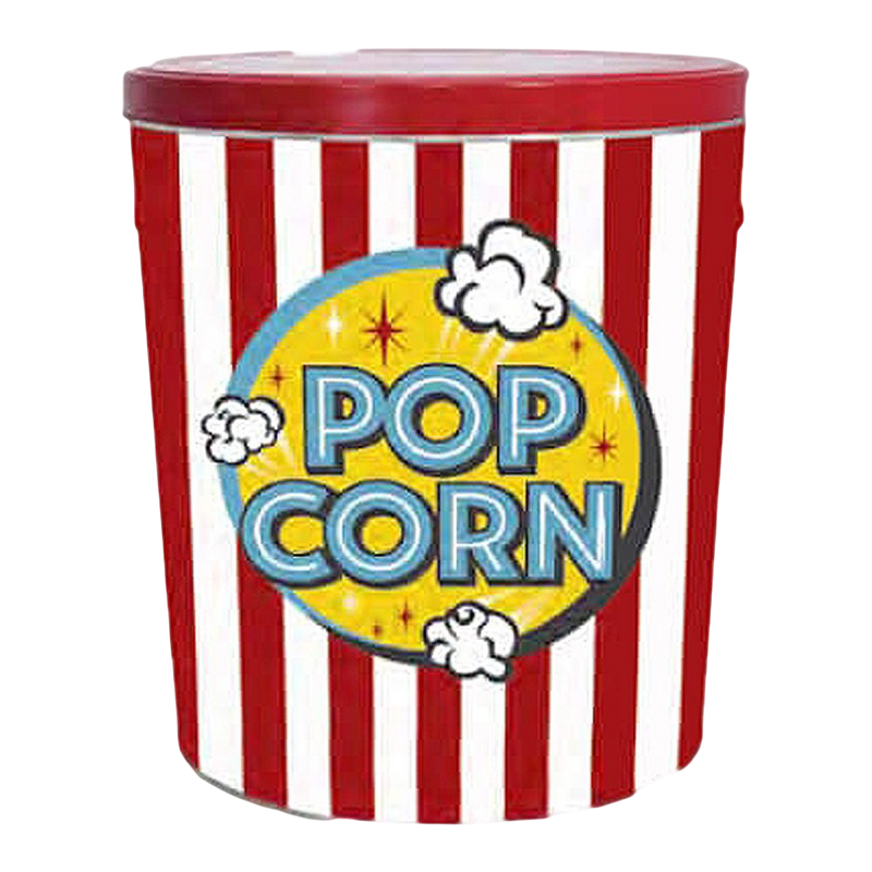 Popcorn and Tins