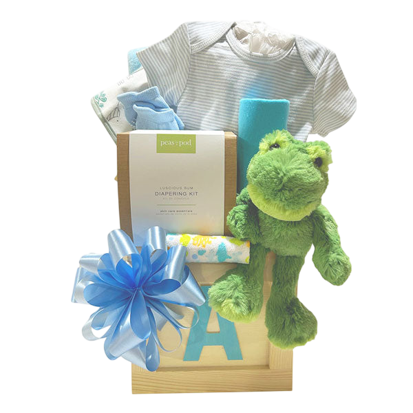 Hello Baby Boy-Cherished Gift Baskets