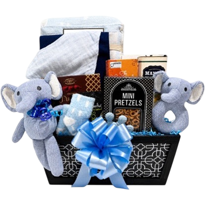 Luxury Baby Boy Gourmet-Cherished Gift Baskets