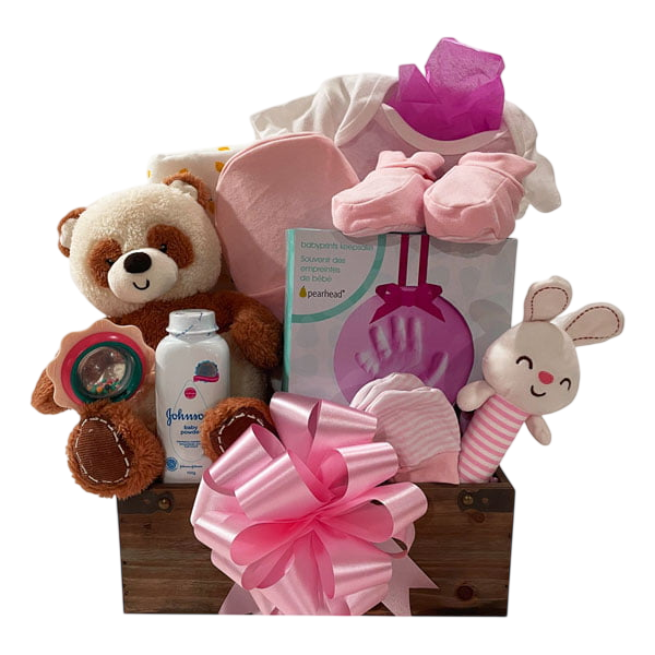 Time For Baby-Girl-Cherished Gift Baskets