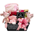 Luxury Baby Girl Gourmet-Cherished Gift Baskets