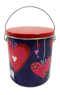 Valentine/Romance Cookie Pail-Cherished Gift Baskets