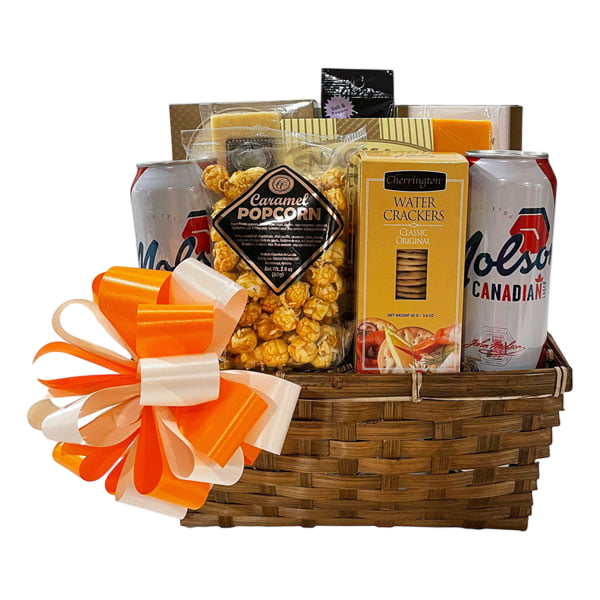 Beer and Munchies-Cherished Gift Baskets