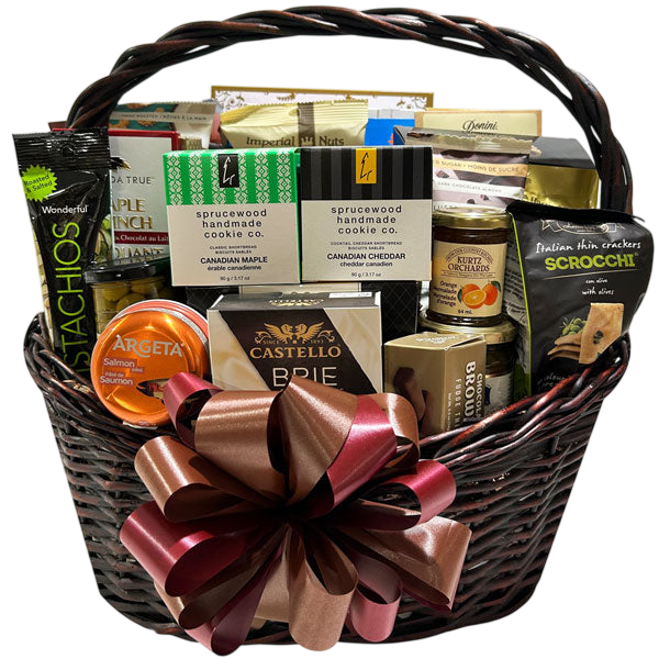 Executive Gift Basket *choose oversize shipping-Cherished Gift Baskets