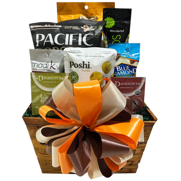 Wholesome Snack Box-Cherished Gift Baskets