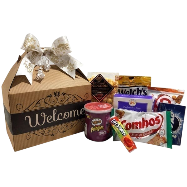 Welcome Snack Gift Pak-Cherished Gift Baskets