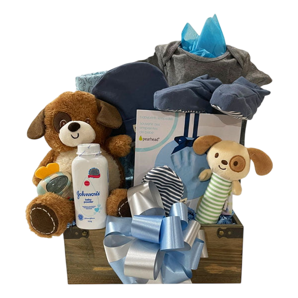Time For Baby-Boy-Cherished Gift Baskets