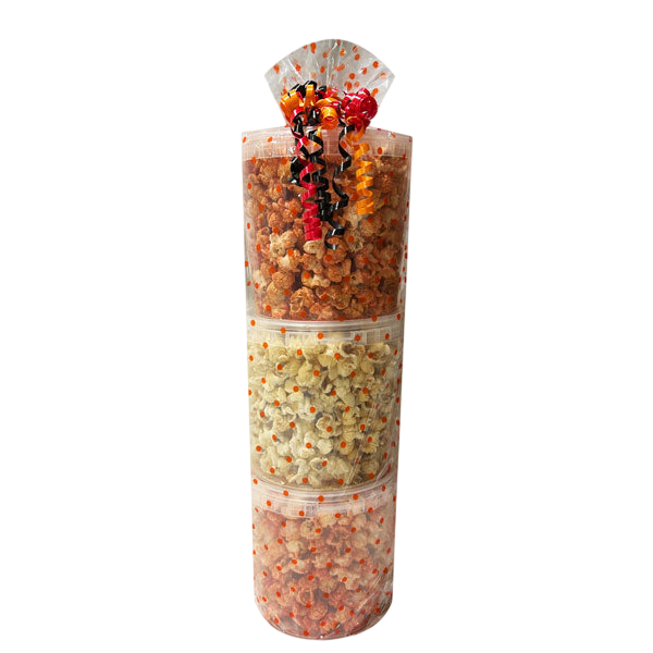 Spicy Popcorn Tower-Cherished Gift Baskets