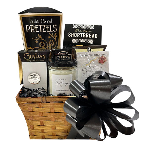 Pet Loss Sympathy Basket-Cherished Gift Baskets