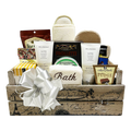 Naturally Unscented Bath Basket-Cherished Gift Baskets
