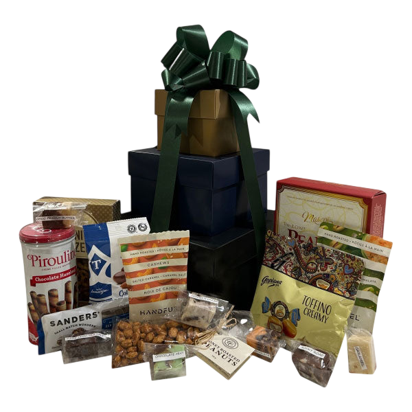 Tower of Elegance-Cherished Gift Baskets
