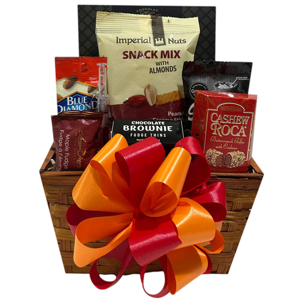 Healing Treats Snack Basket-Cherished Gift Baskets