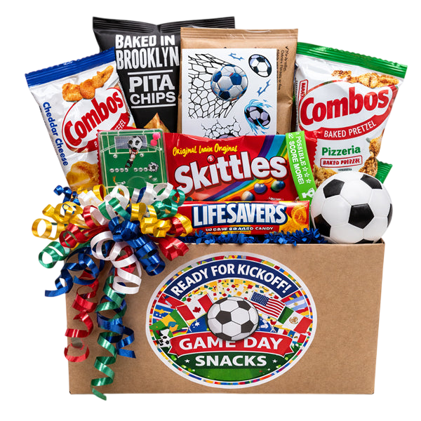 Soccer Snack Box-Cherished Gift Baskets