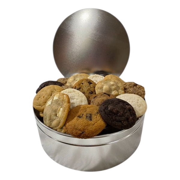 Large Cookie Tin-Cherished Gift Baskets